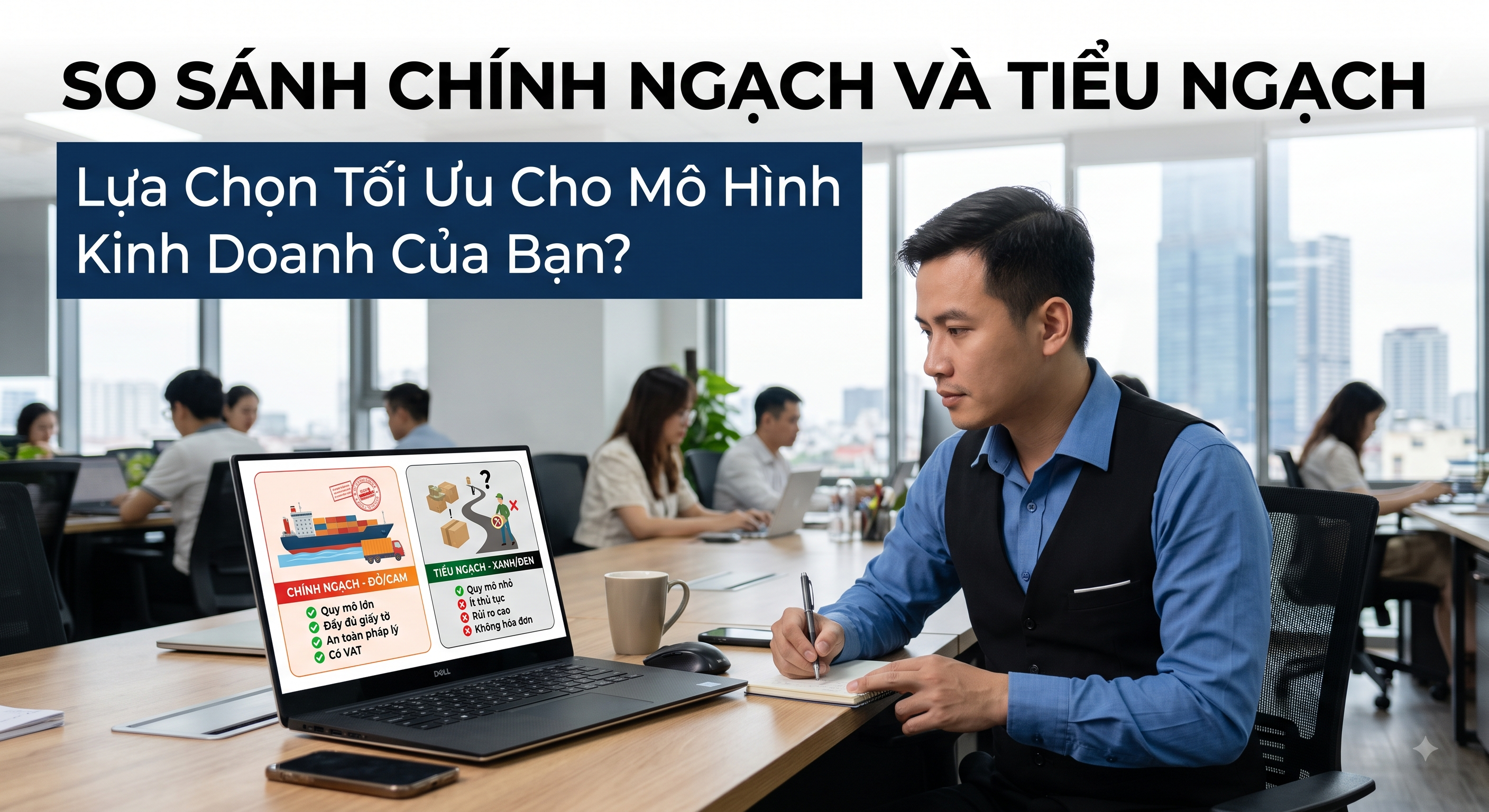 So Sánh Chính Ngạch Và Tiểu Ngạch: Lựa Chọn Tối Ưu Cho Mô Hình Kinh Doanh Của Bạn?